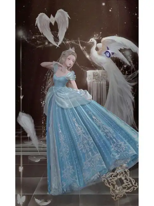 灰姑娘的大裙子好美