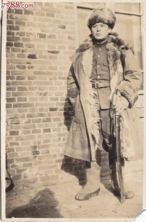 东北抗联英雄,老照片,个人照片,民国,黑白,2.