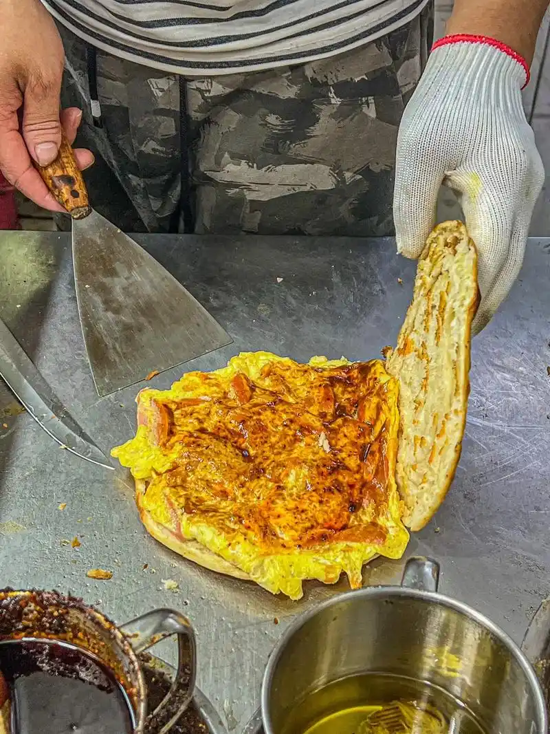 来芙蓉街别错过这家曹县鸡蛋火烧6015真的香97 #抖音美食推荐