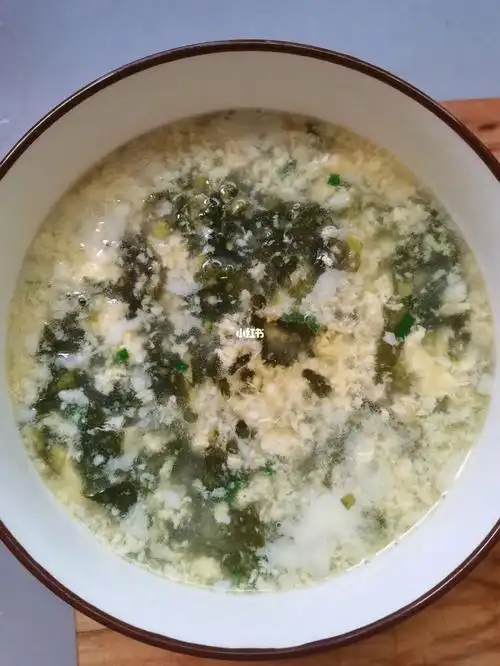第一次尝试紫菜蛋花汤