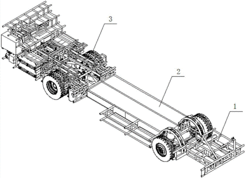 一种用于新能源公交汽车的底盘结构的制作方法