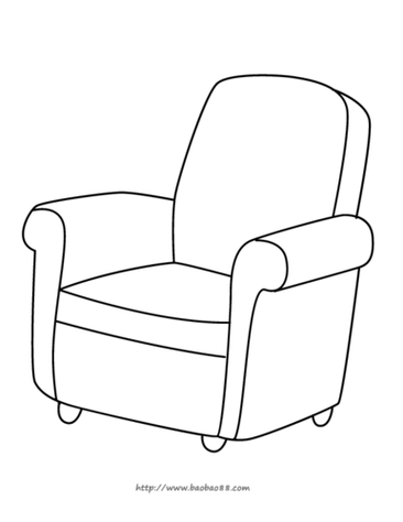 画沙发简笔画怎么画单人沙发简笔画沙发简笔画怎么画沙发简笔画儿童画