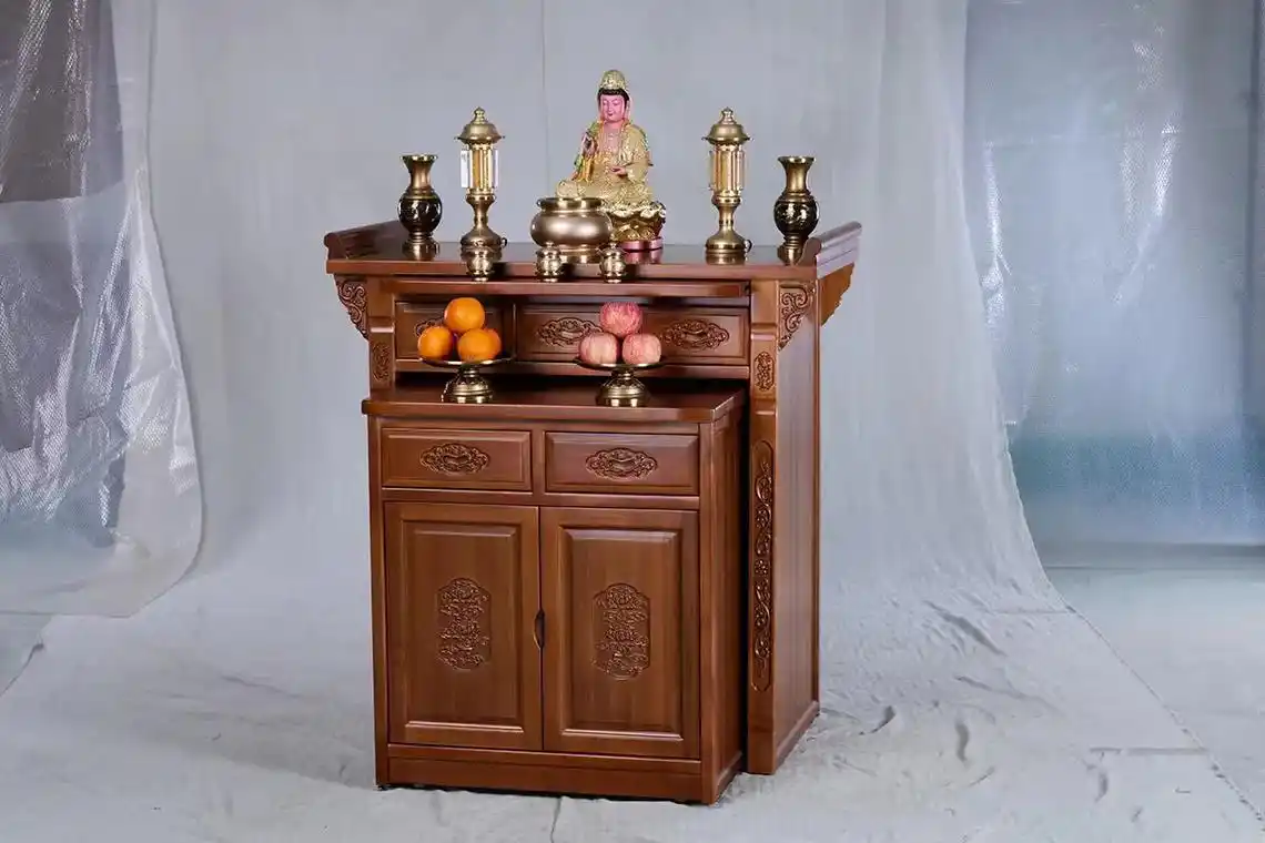 立柜供桌 #供台 #佛柜 #神龛 @dou 小助手 @do - 抖音