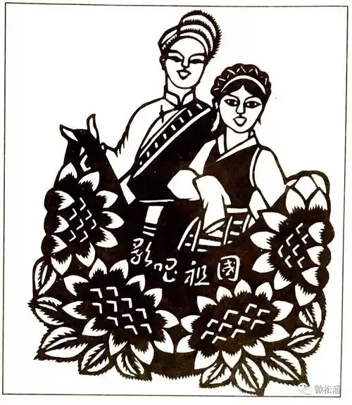 【松州韵】薄廷茂老师的剪艺春秋_剪纸