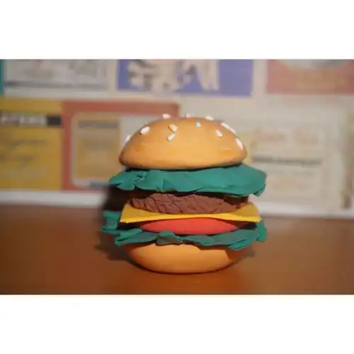 超轻粘土丨汉堡