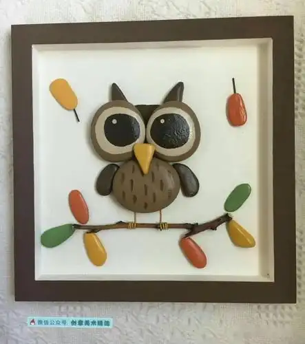 小石头,大创意!想象力十足的石头拼贴画作品!_进行