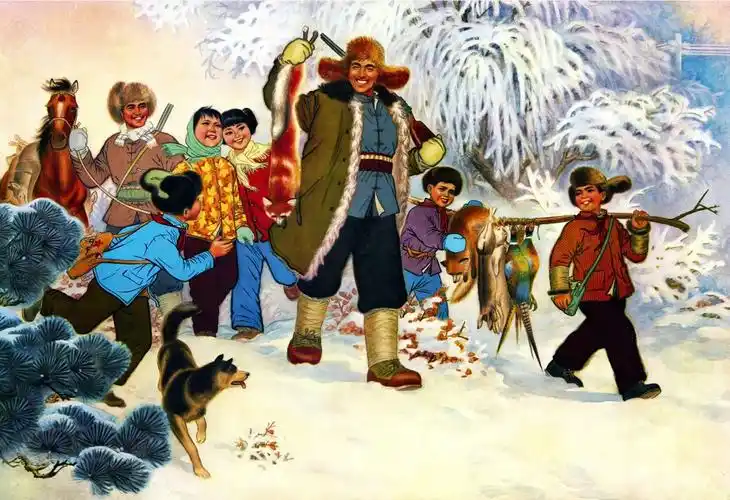 怀旧70年代的年画(1)