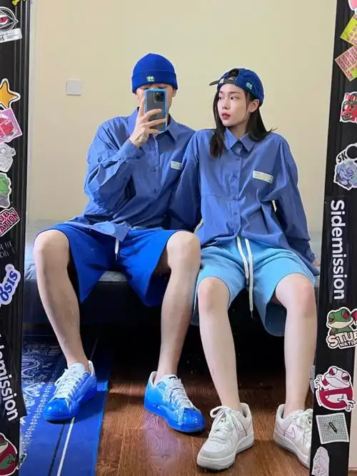 17777155克莱因蓝同色系穿搭