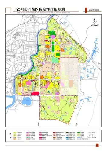 关于钦州市河东区控制性详细规划的公示