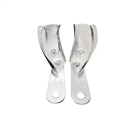 牙科印模托盘铝合金2个上下5个尺寸