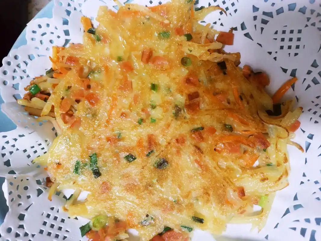 早餐不知道吃什么?然妈教你做香煎土豆饼,新鲜又好吃