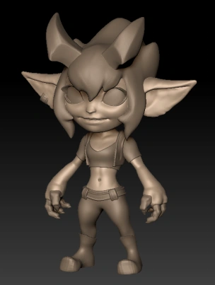 小恶魔崔丝塔娜模型音效