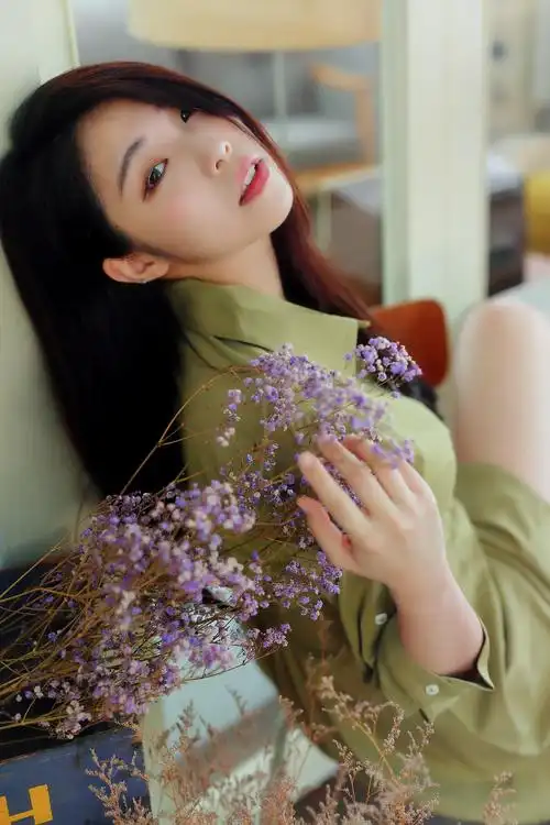 宅男最爱清新居家美女性感写真