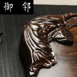 黑紫檀木茶盘整块实木图片