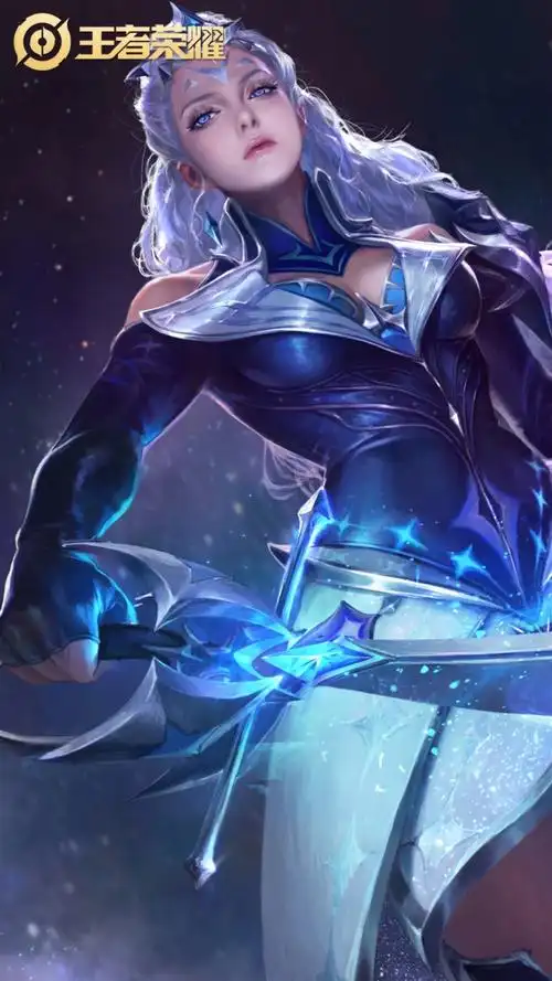 王者荣耀 露娜 月光之女 新版 - 堆糖,美图壁纸兴趣社区