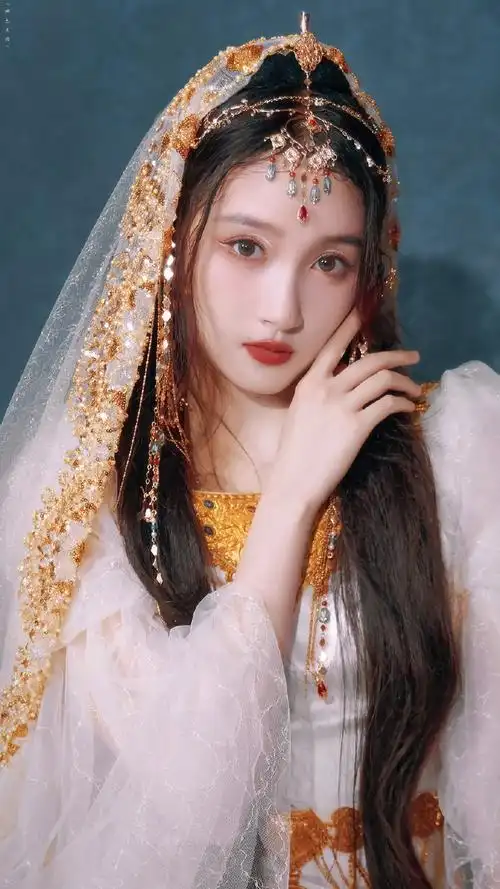 绝美异域美人78#关晓彤西域少女妆