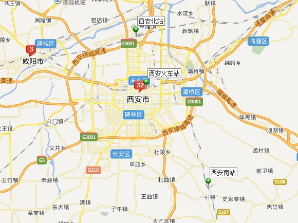 西安火车站有几个