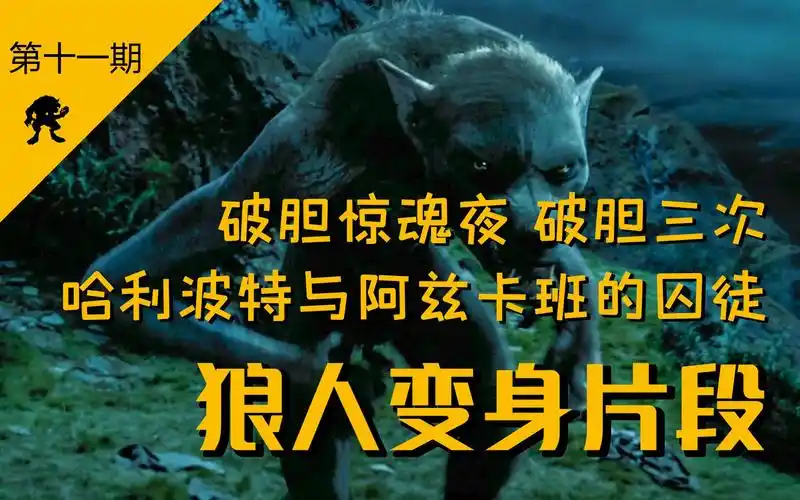 【狼人变身】史上最全狼人变身片段(第十一期)哈利波特3/破胆惊魂夜