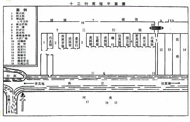 十三行街区的分布 - bigpanda10 - 肖楚熊的blog