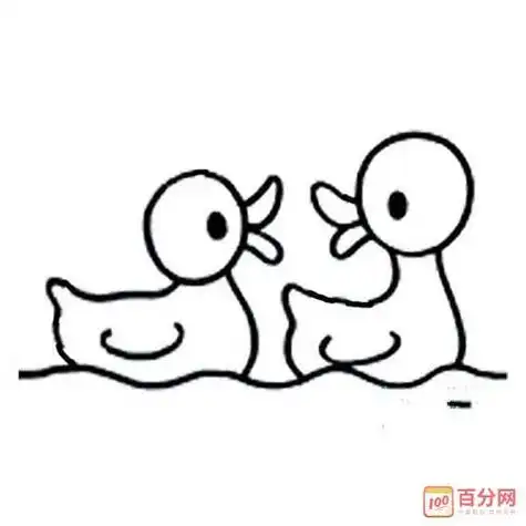 简笔画春天小动物