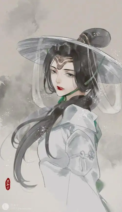 上官婉儿修竹墨客六月