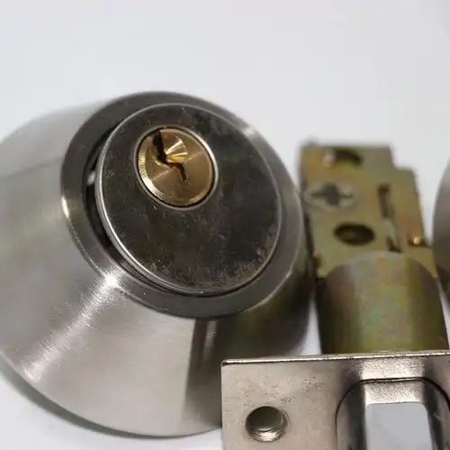 优质防盗闭锁不锈钢一字单头101钢拉丝家庭门锁办公室专用门锁