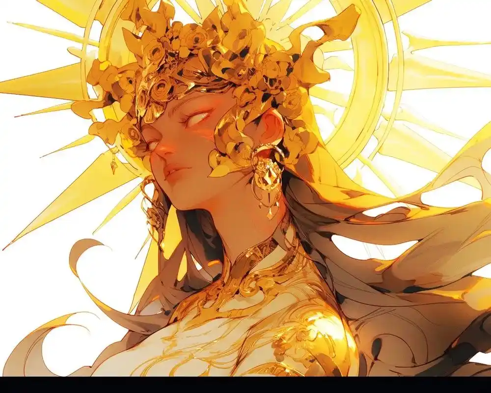 ai 太阳拟人.哪个最合适,我选699#midjourney - 抖音