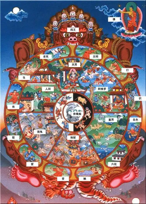 人生杂感随笔-观佛教与道教(六道轮回)