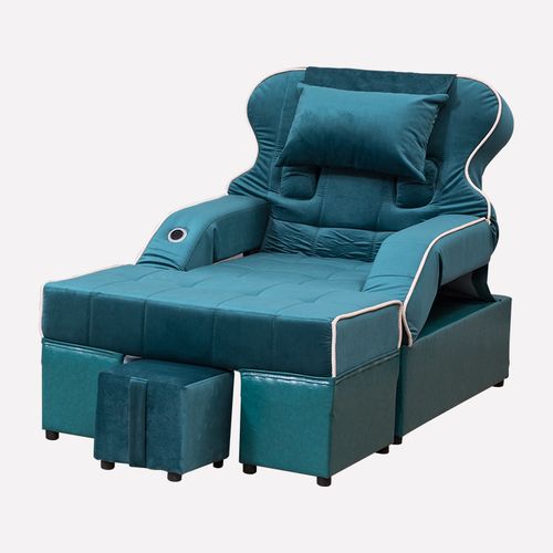 定制电动沙发床多功能足浴沙发电动足疗沙发足浴按摩店沙发床浴室spa