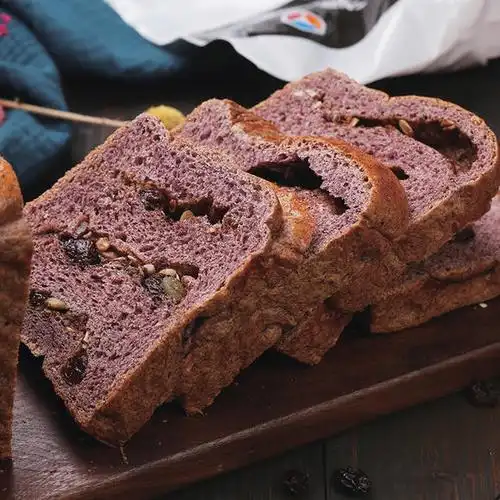 新良黑米面包粉1kg杂粮预拌粉高筋面粉面包粉家用烘焙材料