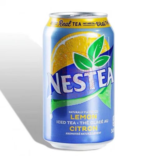 食芳溢加拿大原装进口nestea雀巢冰爽柠檬茶饮料红茶costco罐装 散装