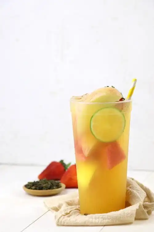 中福合和【水果茶】【奶盖茶】