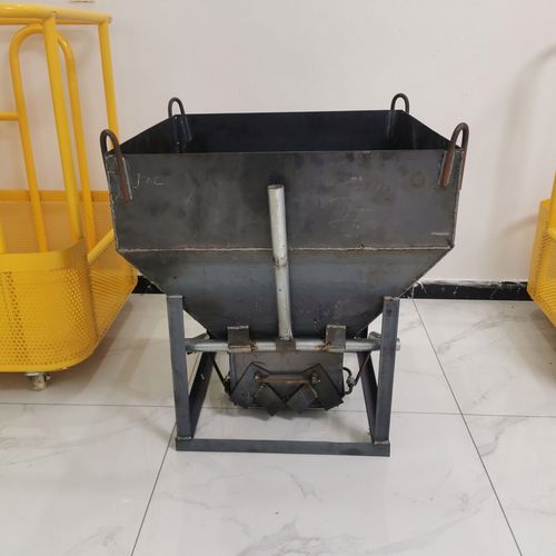 定制料斗建筑机械塔机料斗方斗塔吊料斗混凝土卸料灰斗斜嘴料斗 加厚