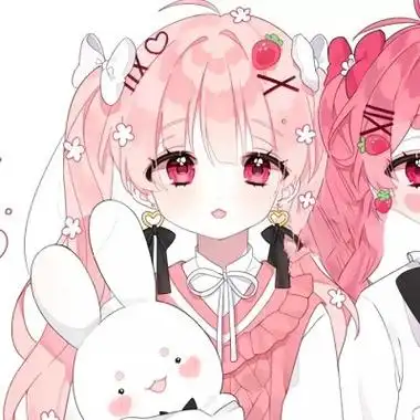 可爱甜蜜动漫人物闺蜜头像