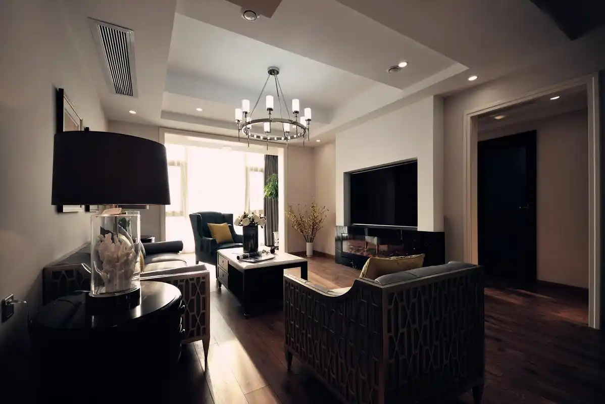 八方小区160平米现代风格平层装修效果图