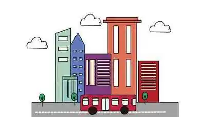 美丽的城市简笔画 美丽的城市简笔画怎么画未来建筑简笔画文明城市简