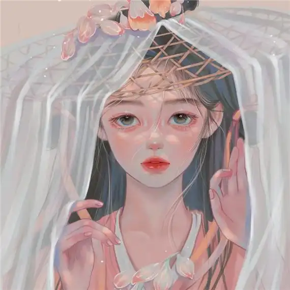 神仙头像女动漫古风 高清好看的仙气飘飘古风女生头像手绘图片_女生