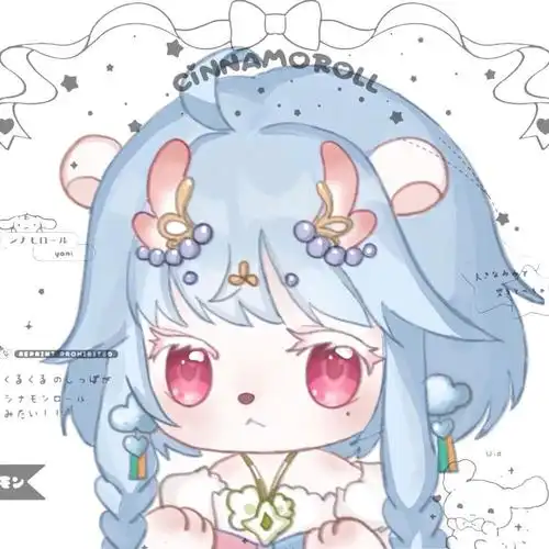 奥比岛手游  #头像约稿  小龙角太可爱了!