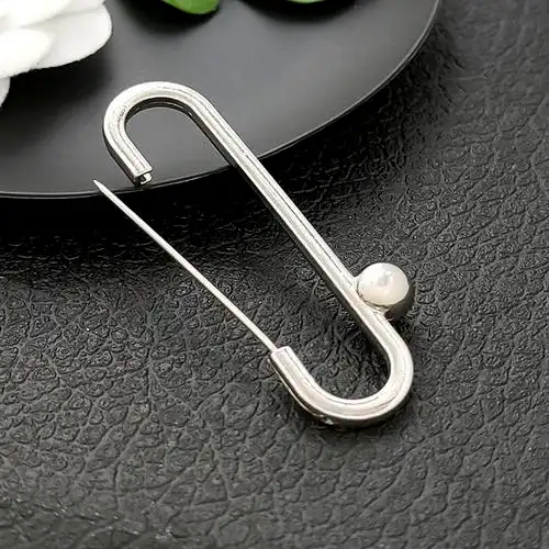 陌阡雪简约大别针固定衣服扣针饰品韩国毛衣配饰女大衣开衫外套胸针