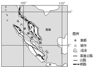 材料一02马六甲海峡是中国古代"海上丝绸之路"的必经之地.