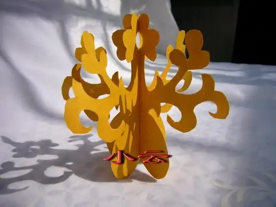 转载】剪纸的立体挂饰