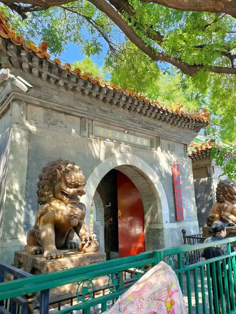 北京广济寺.我去寺庙也好,道观也罢,为了看看那些辉煌古代文化 - 抖音