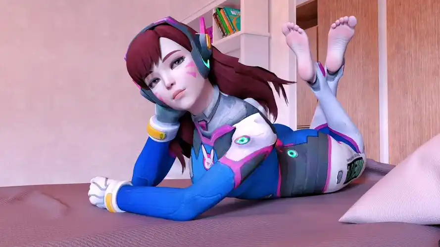 『自制』守望先锋dva电脑桌面壁纸4k