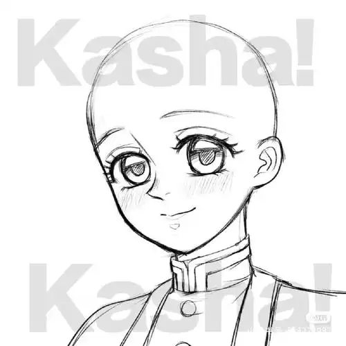 本人是个画渣,摸了半天才摸出一个线稿,之 后会尽快上色的.