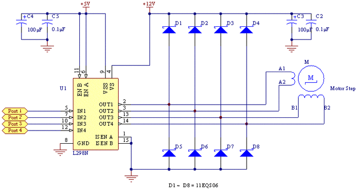用uln2803芯片加74hc573芯片:(1)因为单片机的引脚不足以提供足够的