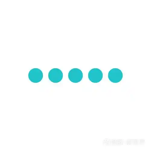 数字破折号标志显示板圆点