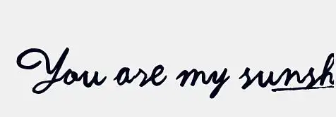 哪位大神能给我几张sunshine艺术字的图