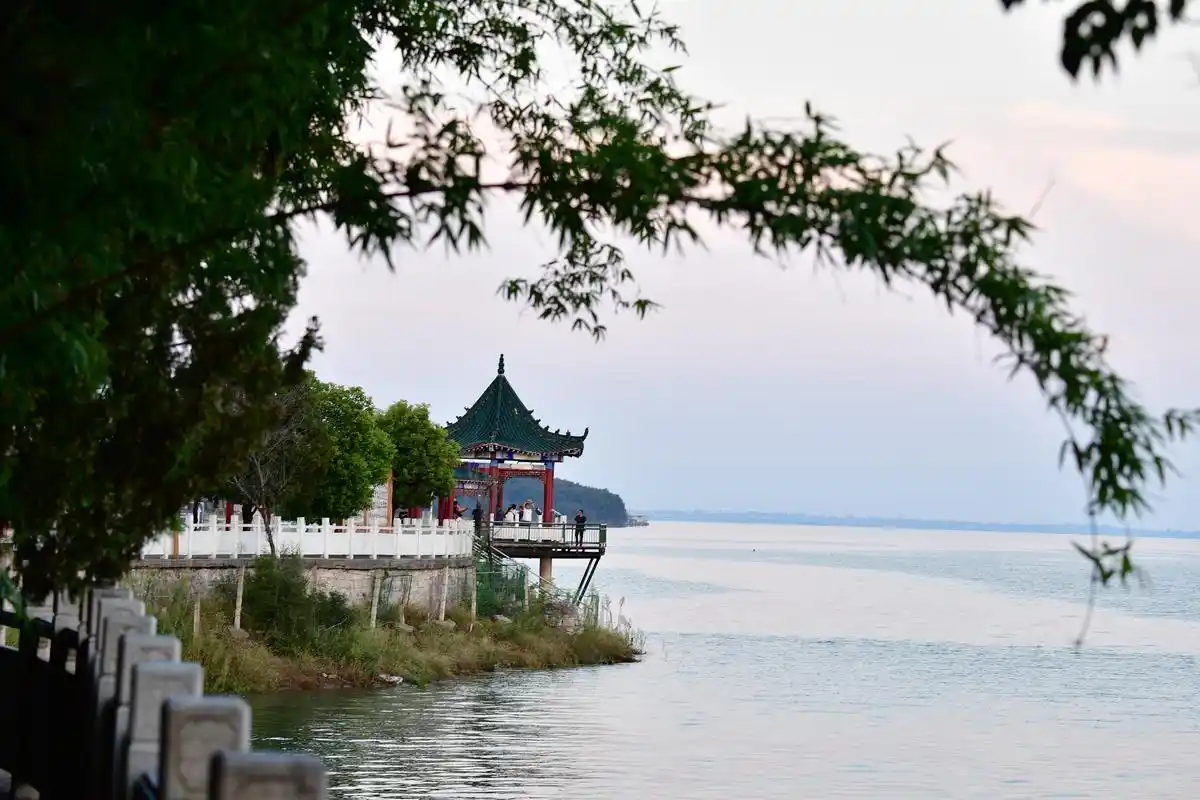 河南淅川:丹江水库景色