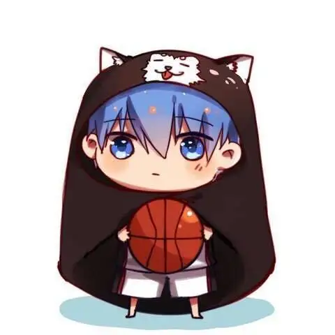 黑子的篮球黑子哲也 q版头像