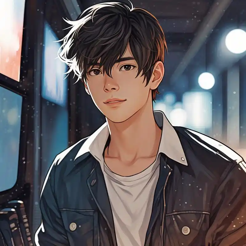 97帅气男主播专属头像94 想要成为直播间的焦点?